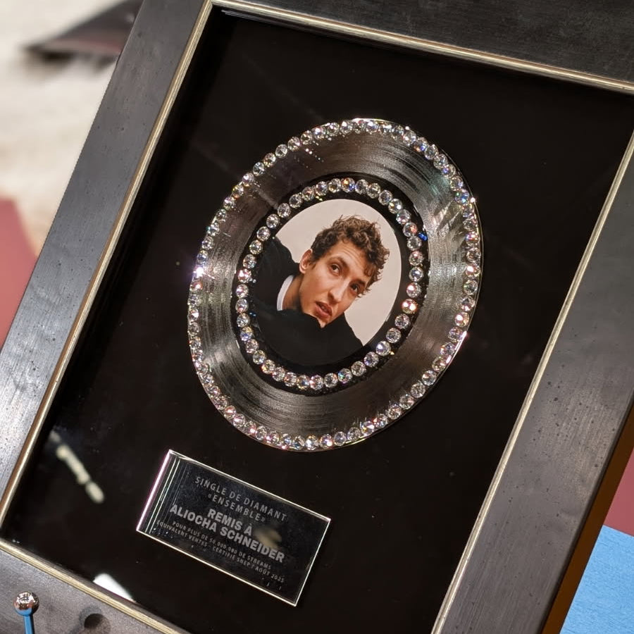 Aliosha Schneider | Son disque de diamant dédicacé