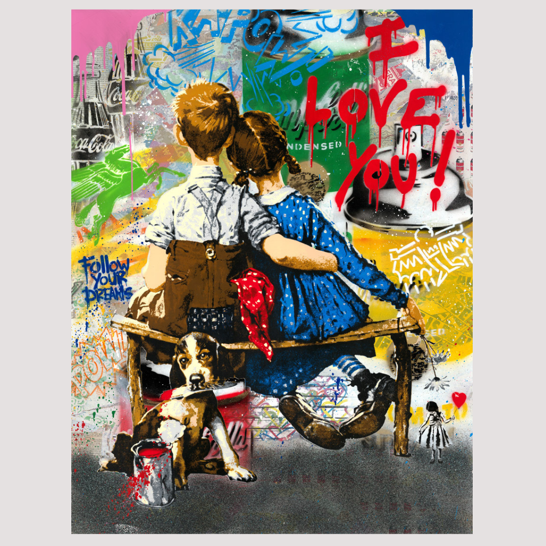 Mr Brainwash | Son oeuvre "Work Well Together"
