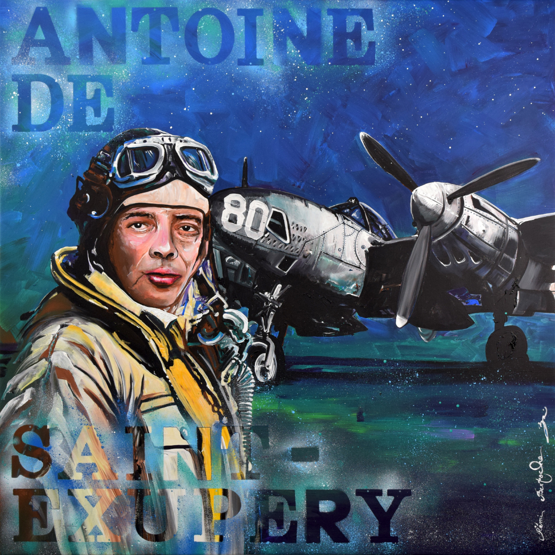 Rémi Bertoche | Son oeuvre "Saint Exupéry"